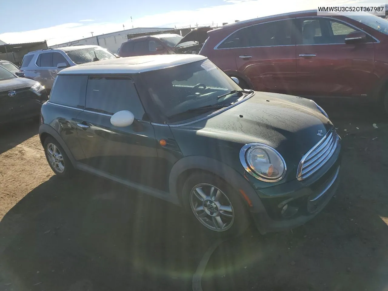 2012 Mini Cooper VIN: WMWSU3C52CT367987 Lot: 79335694