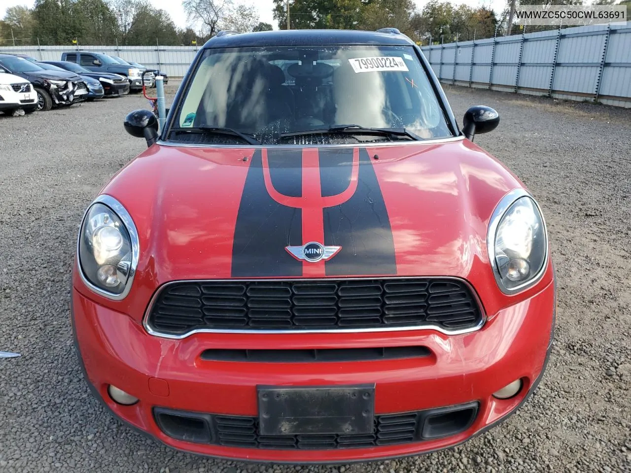 2012 Mini Cooper S Countryman VIN: WMWZC5C50CWL63691 Lot: 79900224