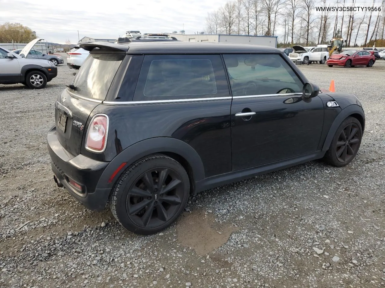 2012 Mini Cooper S VIN: WMWSV3C58CTY19566 Lot: 79900494