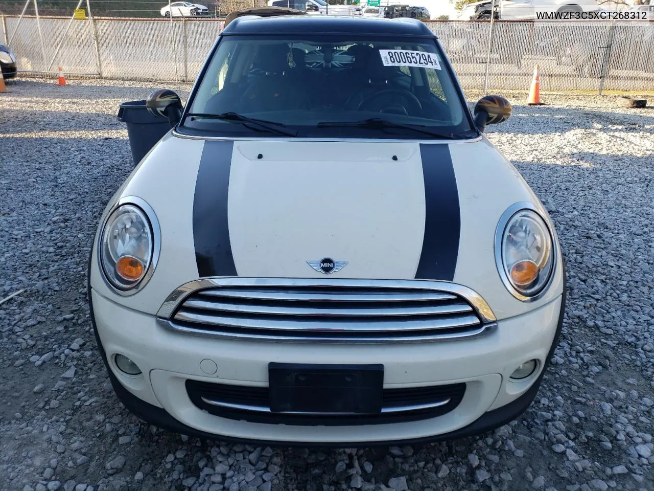 2012 Mini Cooper Clubman VIN: WMWZF3C5XCT268312 Lot: 80065294