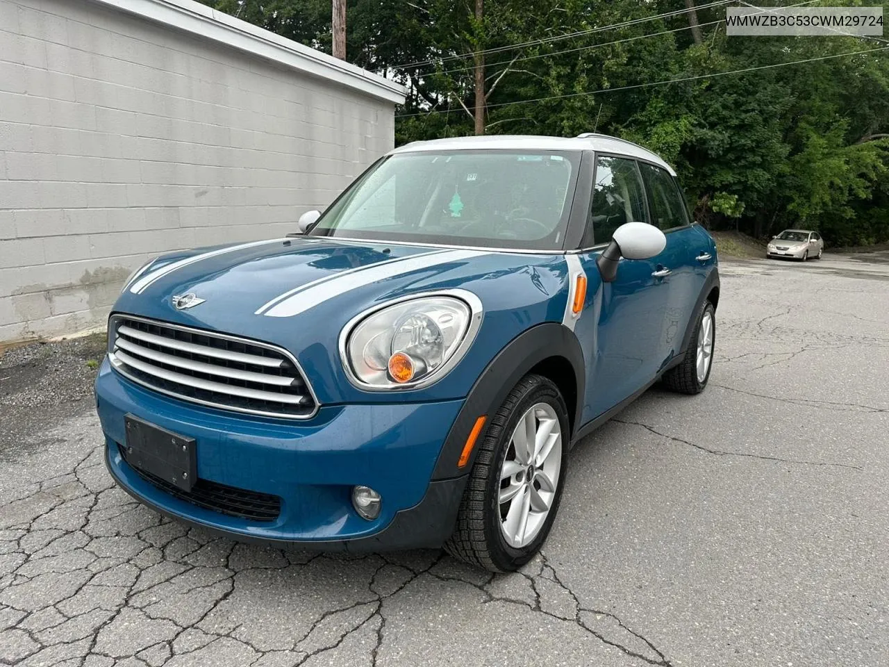 2012 Mini Cooper Countryman VIN: WMWZB3C53CWM29724 Lot: 81423264