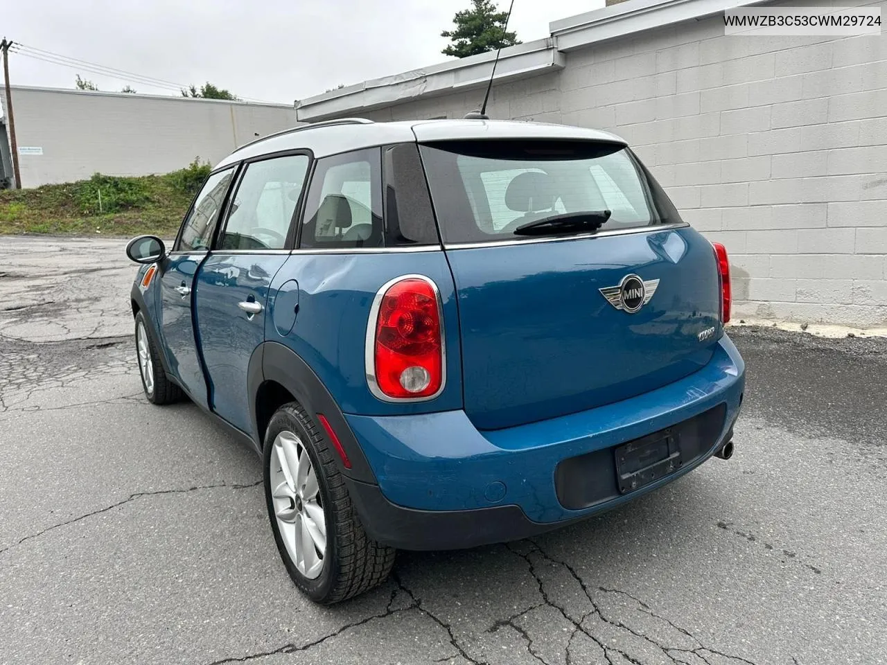 2012 Mini Cooper Countryman VIN: WMWZB3C53CWM29724 Lot: 81423264