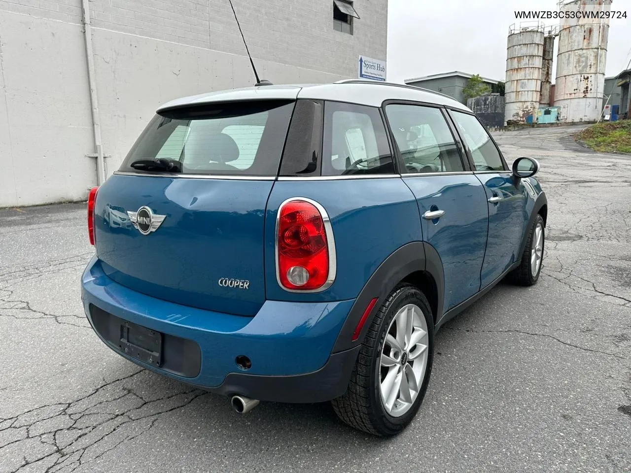 2012 Mini Cooper Countryman VIN: WMWZB3C53CWM29724 Lot: 81423264