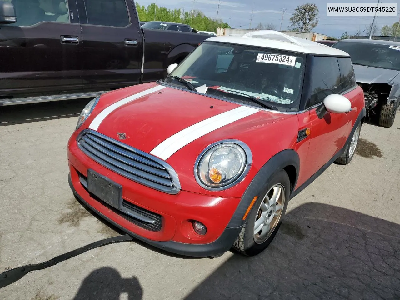 2013 Mini Cooper VIN: WMWSU3C59DT545220 Lot: 49675324