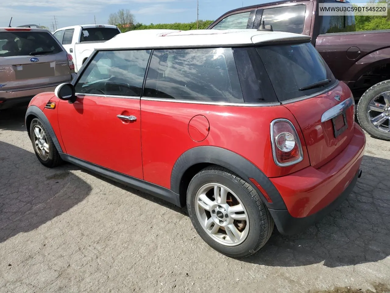 2013 Mini Cooper VIN: WMWSU3C59DT545220 Lot: 49675324