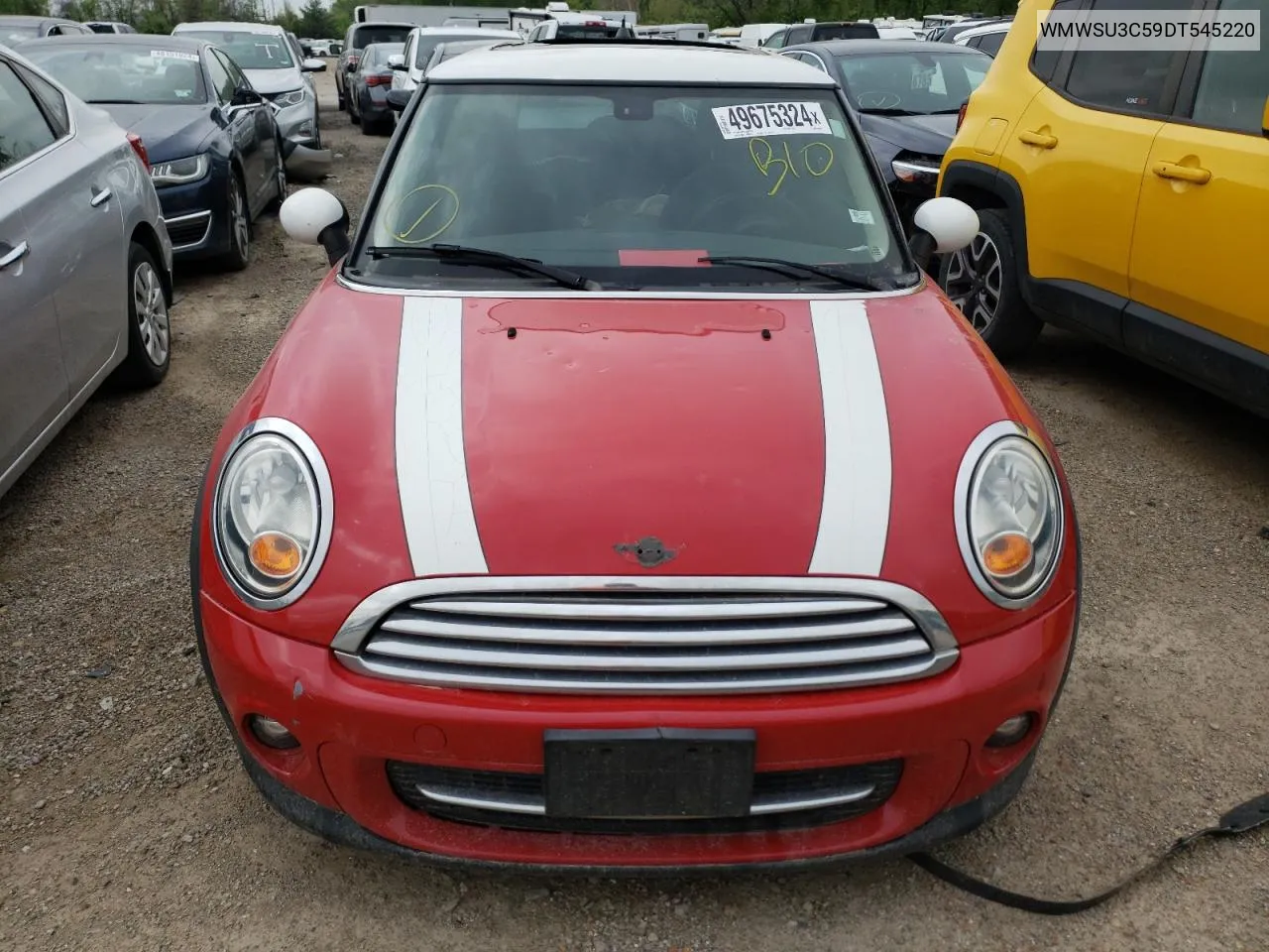 2013 Mini Cooper VIN: WMWSU3C59DT545220 Lot: 49675324