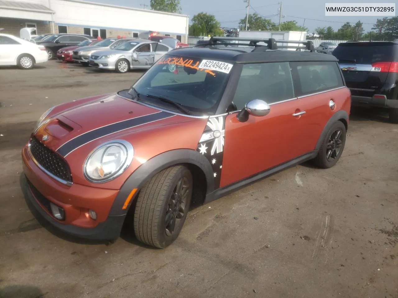 2013 Mini Cooper S Clubman VIN: WMWZG3C51DTY32895 Lot: 62249424