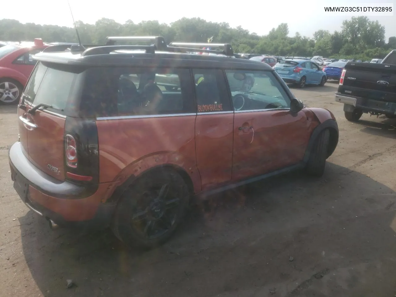 2013 Mini Cooper S Clubman VIN: WMWZG3C51DTY32895 Lot: 62249424