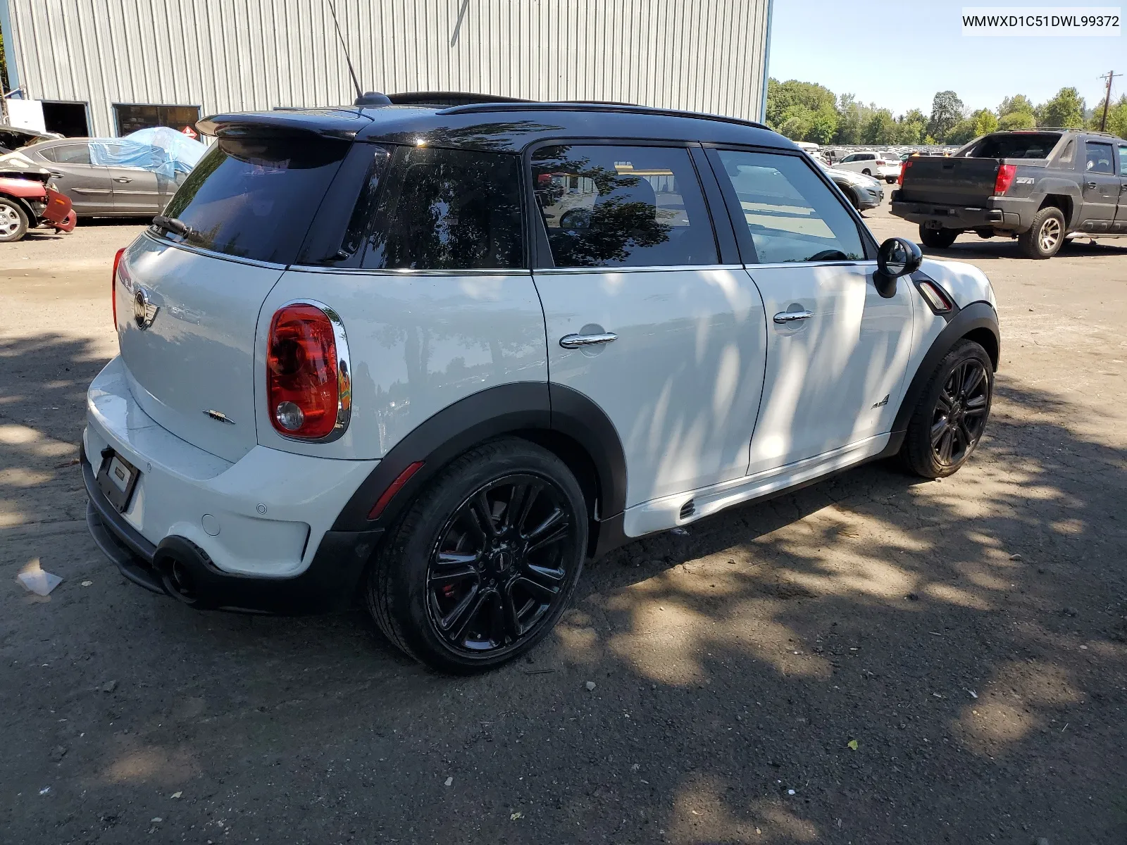 2013 Mini Cooper Countryman Jcw VIN: WMWXD1C51DWL99372 Lot: 62662424