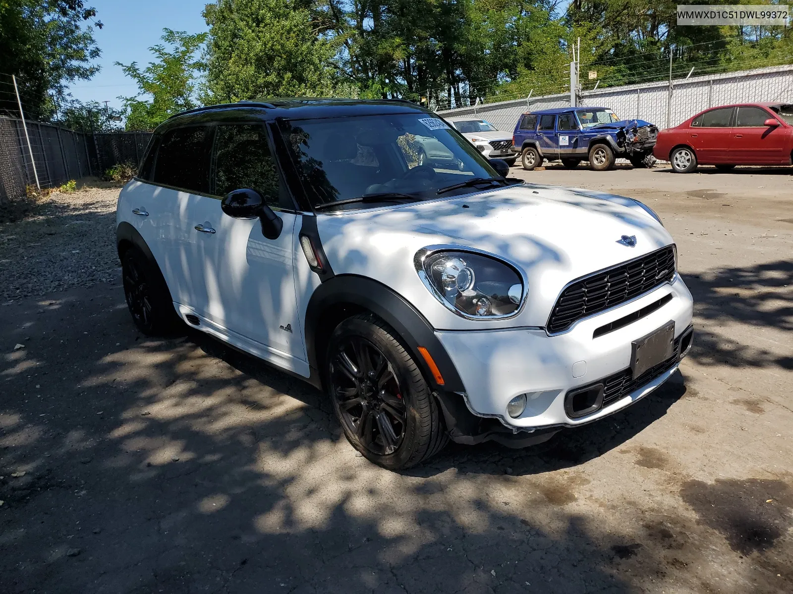 2013 Mini Cooper Countryman Jcw VIN: WMWXD1C51DWL99372 Lot: 62662424