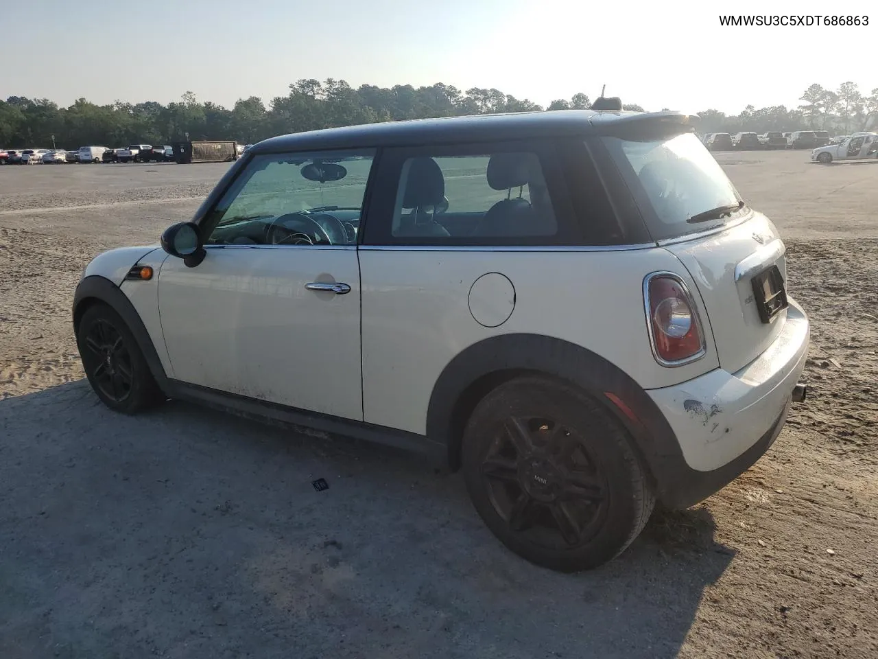 2013 Mini Cooper VIN: WMWSU3C5XDT686863 Lot: 65656514