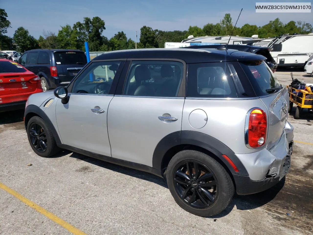 WMWZB3C51DWM31070 2013 Mini Cooper Countryman