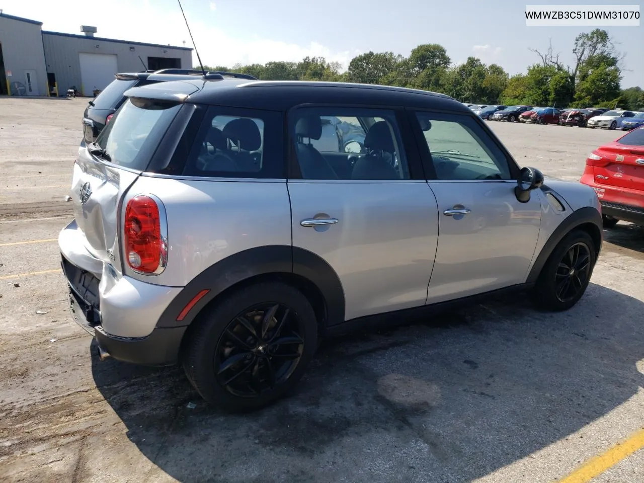 2013 Mini Cooper Countryman VIN: WMWZB3C51DWM31070 Lot: 67454414