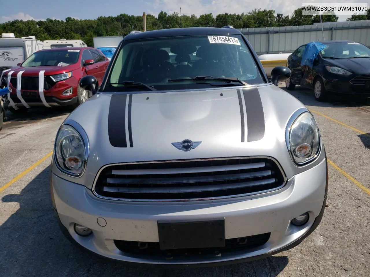 2013 Mini Cooper Countryman VIN: WMWZB3C51DWM31070 Lot: 67454414