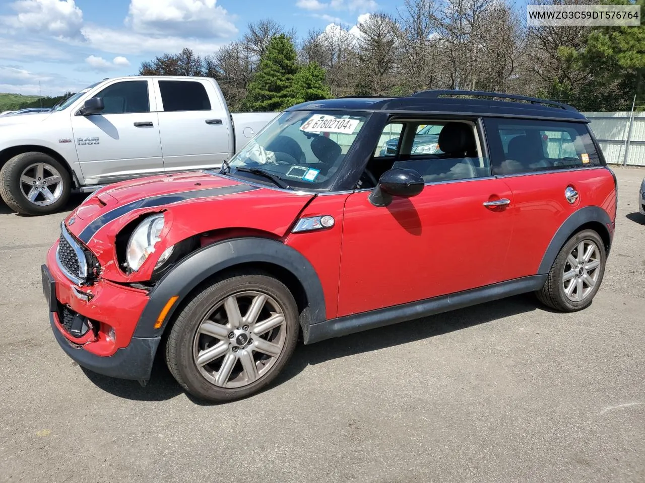 2013 Mini Cooper S Clubman VIN: WMWZG3C59DT576764 Lot: 67802104