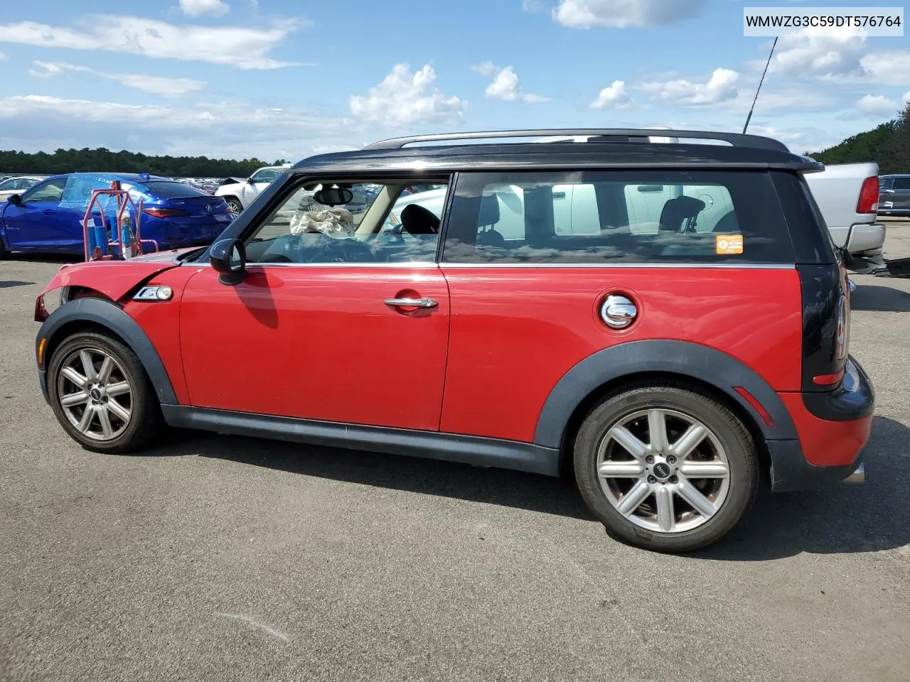 2013 Mini Cooper S Clubman VIN: WMWZG3C59DT576764 Lot: 67802104