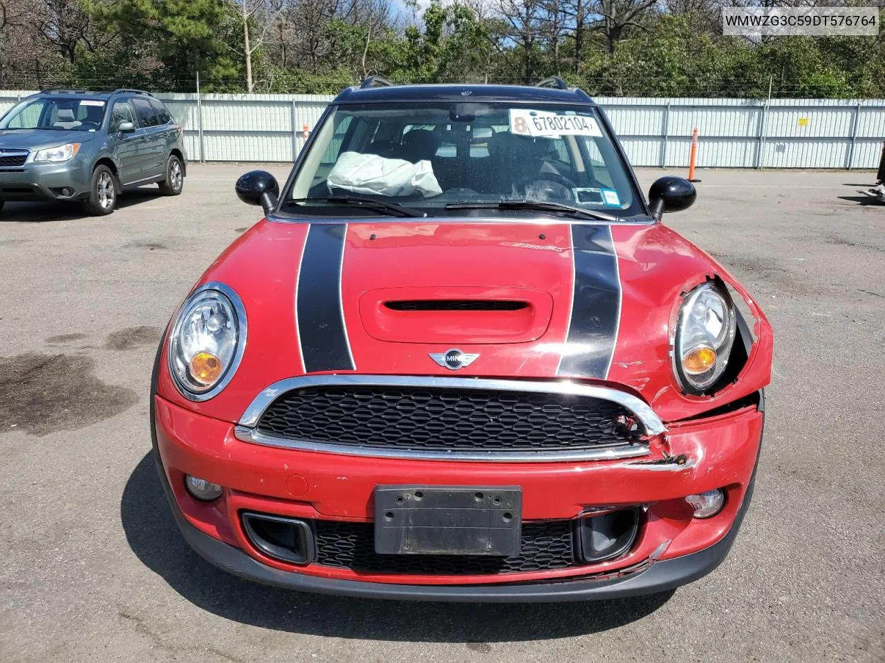 2013 Mini Cooper S Clubman VIN: WMWZG3C59DT576764 Lot: 67802104