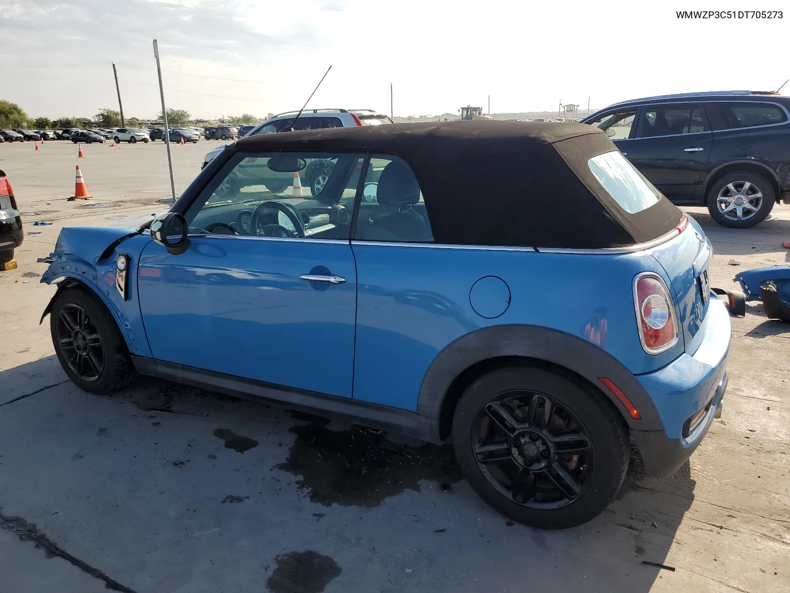 2013 Mini Cooper S VIN: WMWZP3C51DT705273 Lot: 68041274