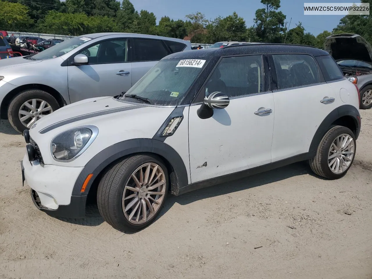 2013 Mini Cooper S Countryman VIN: WMWZC5C59DWP32226 Lot: 68156214