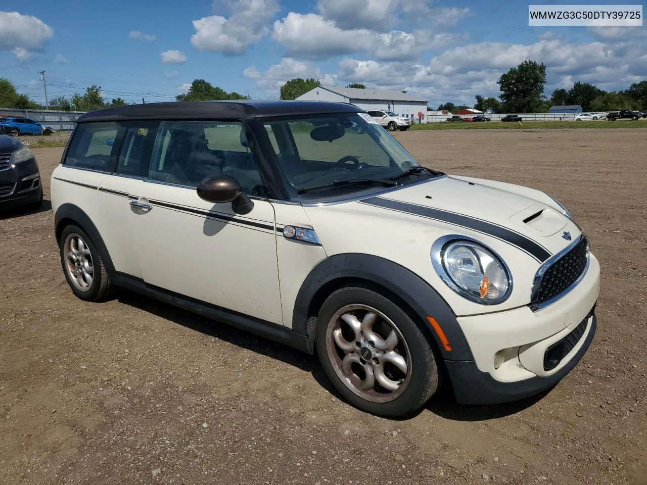 2013 Mini Cooper S Clubman VIN: WMWZG3C50DTY39725 Lot: 68167104