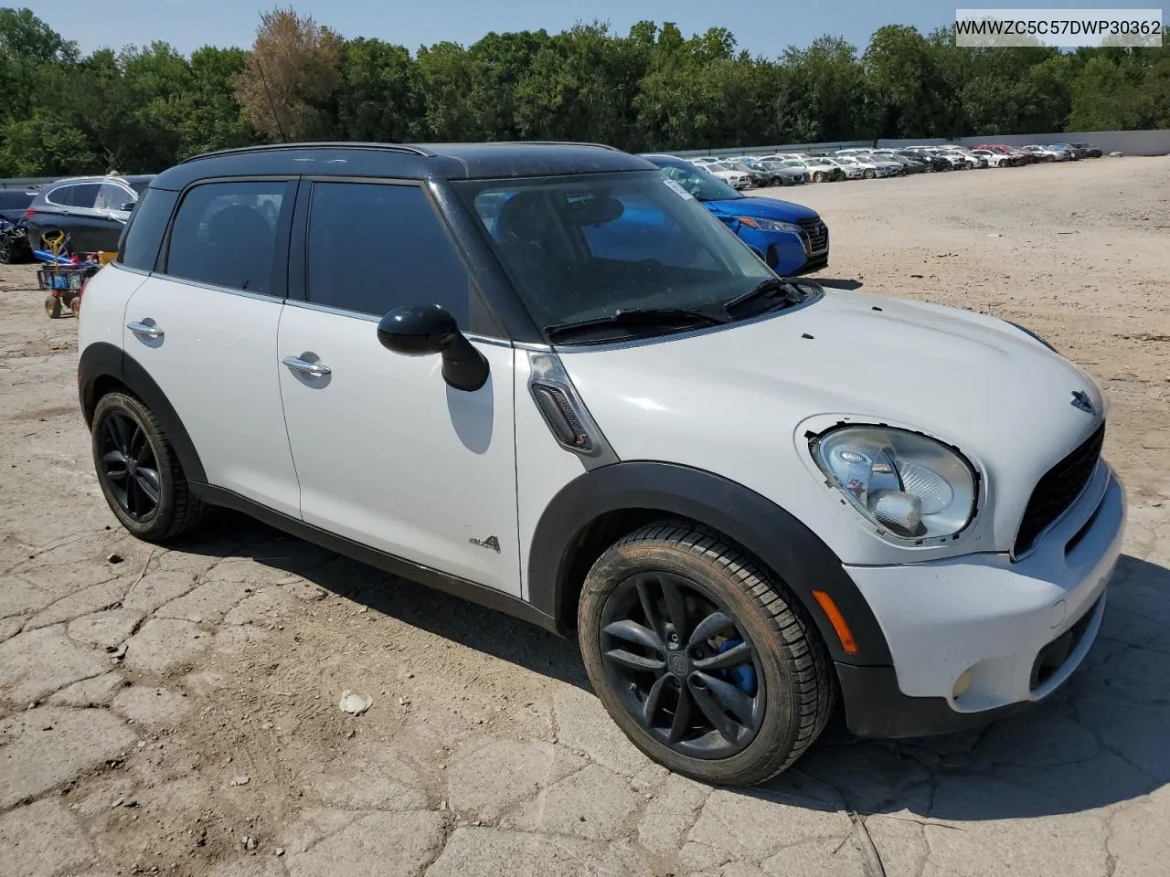 2013 Mini Cooper S Countryman VIN: WMWZC5C57DWP30362 Lot: 68529414