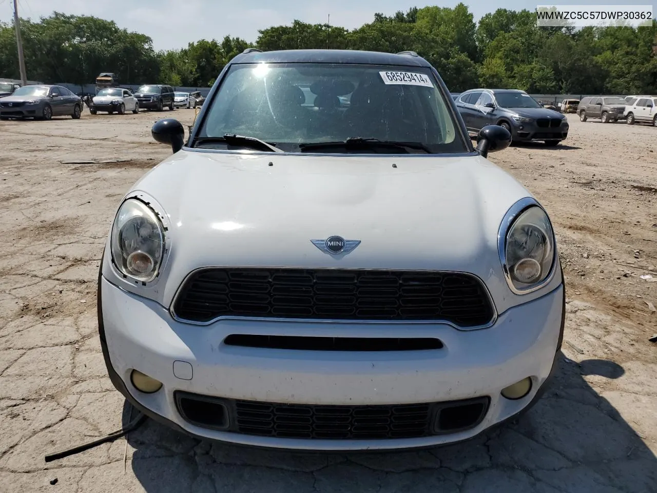 2013 Mini Cooper S Countryman VIN: WMWZC5C57DWP30362 Lot: 68529414