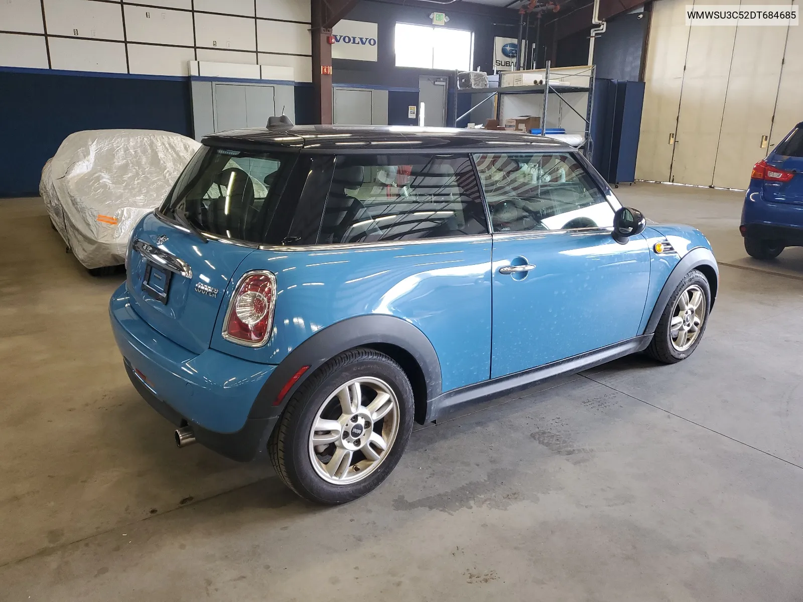 2013 Mini Cooper VIN: WMWSU3C52DT684685 Lot: 68667734