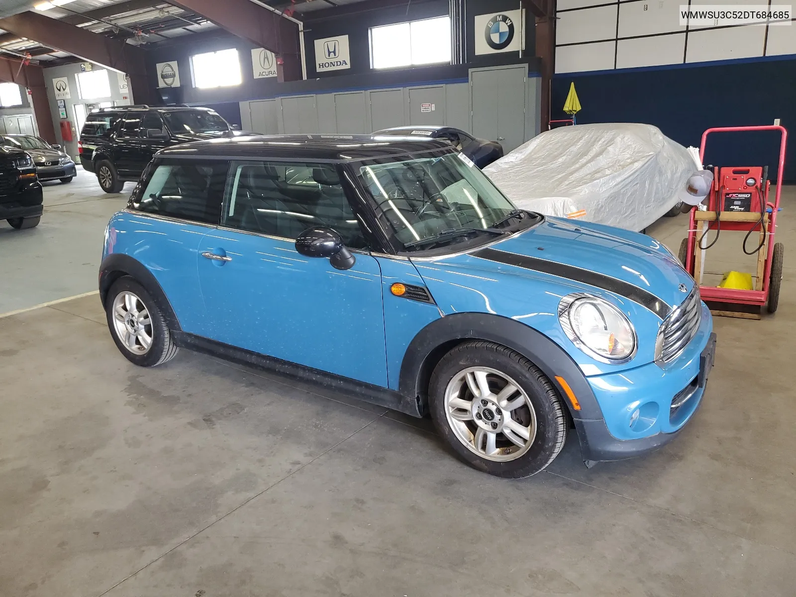 2013 Mini Cooper VIN: WMWSU3C52DT684685 Lot: 68667734