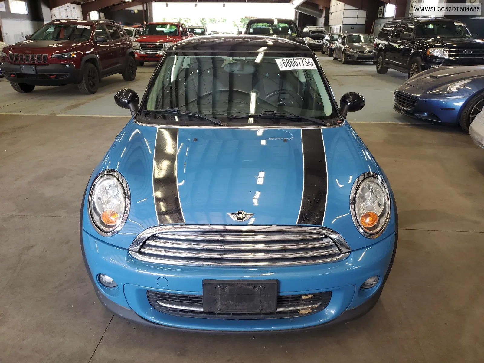 2013 Mini Cooper VIN: WMWSU3C52DT684685 Lot: 68667734