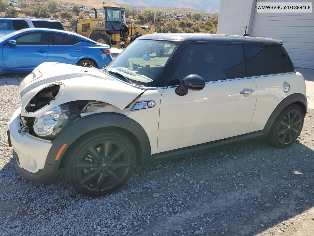 2013 Mini Cooper S VIN: WMWSV3C52DT389468 Lot: 68884274