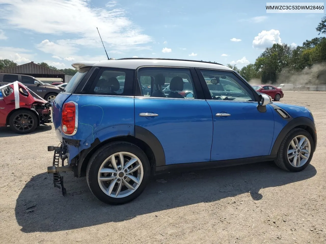 2013 Mini Cooper S Countryman VIN: WMWZC3C53DWM28460 Lot: 69065744