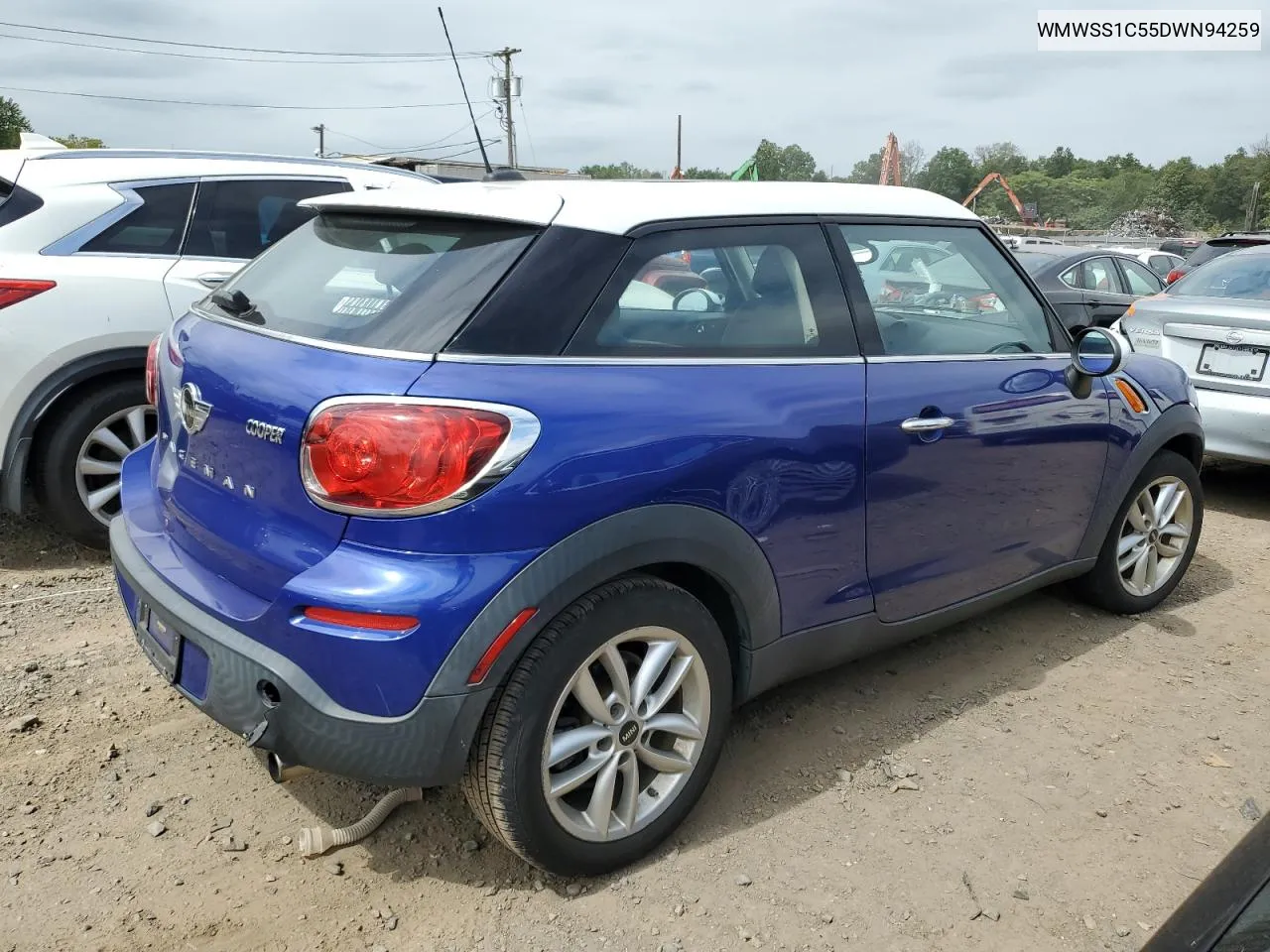 2013 Mini Cooper Paceman VIN: WMWSS1C55DWN94259 Lot: 70662184