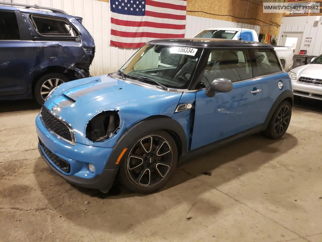 2013 Mini Cooper S VIN: WMWSV3C54DT393862 Lot: 71556334