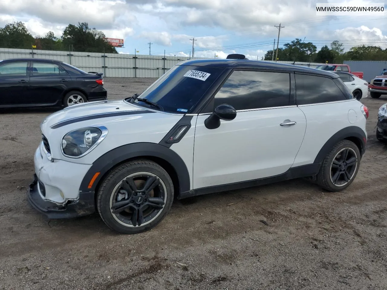 2013 Mini Cooper S Paceman VIN: WMWSS5C59DWN49560 Lot: 71655734