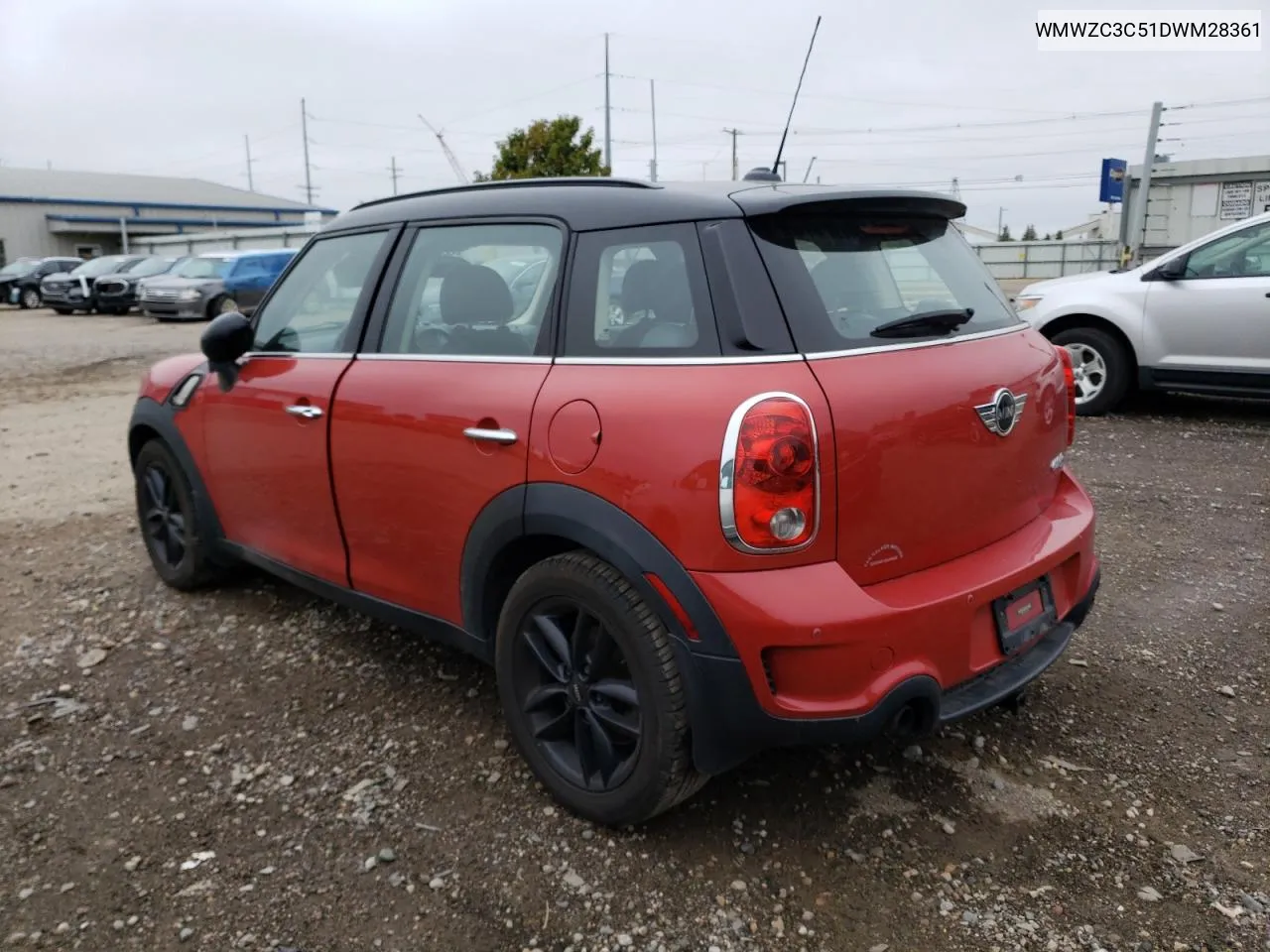 WMWZC3C51DWM28361 2013 Mini Cooper S Countryman