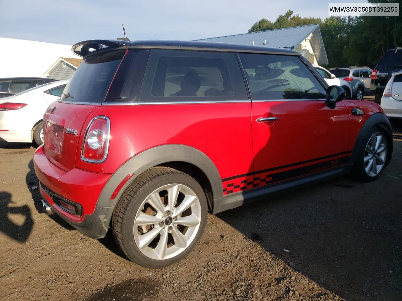 2013 Mini Cooper S VIN: WMWSV3C50DT392255 Lot: 72317924