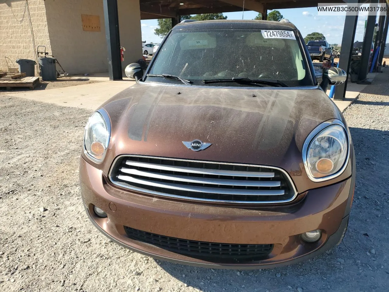 2013 Mini Cooper Countryman VIN: WMWZB3C50DWM31786 Lot: 72479854