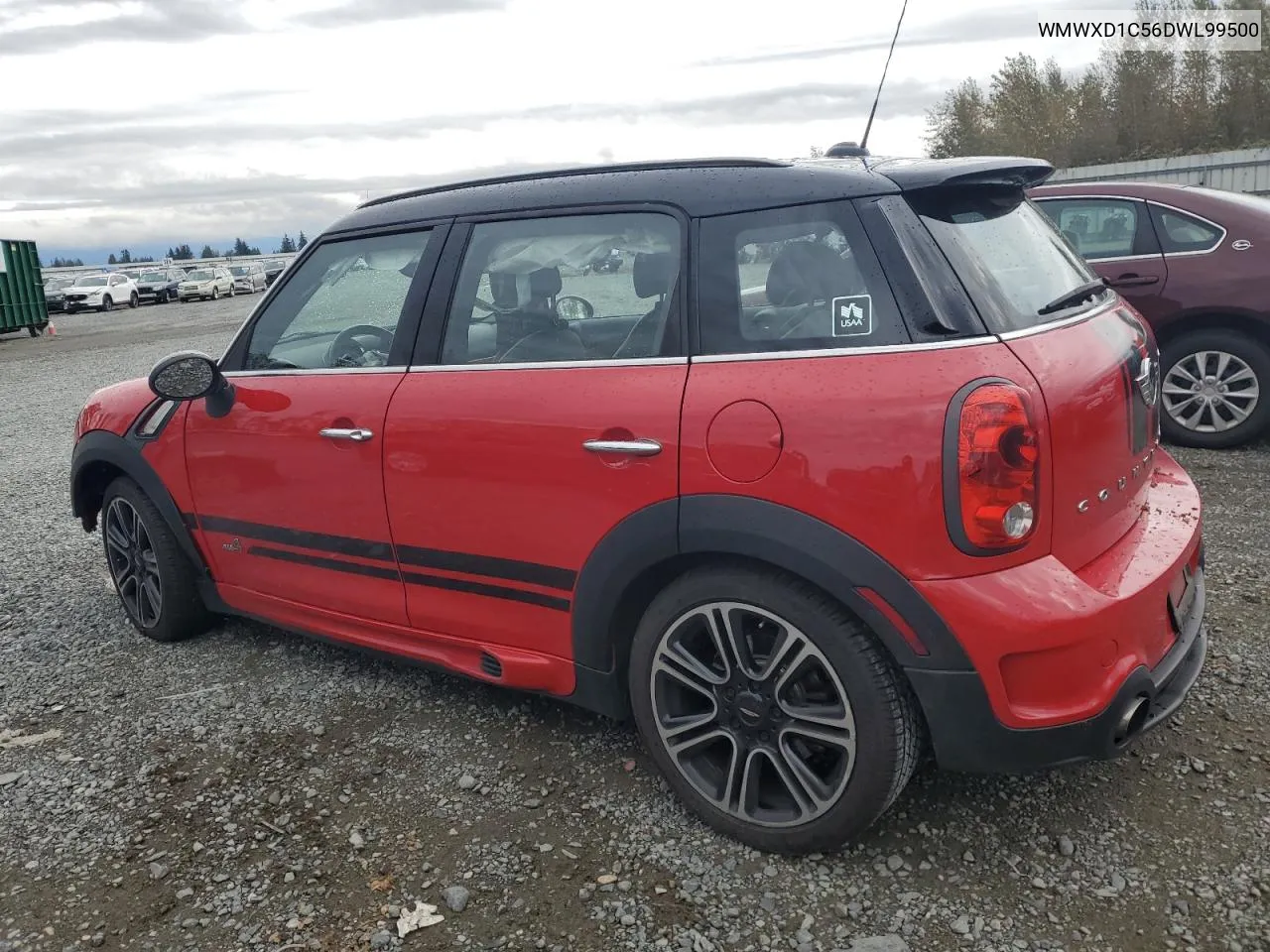 2013 Mini Cooper Countryman Jcw VIN: WMWXD1C56DWL99500 Lot: 73067584