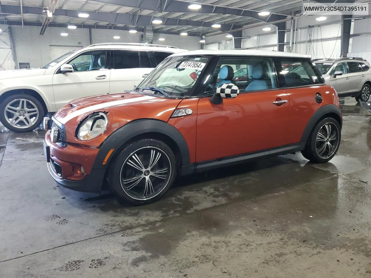 2013 Mini Cooper S VIN: WMWSV3C54DT395191 Lot: 73147954