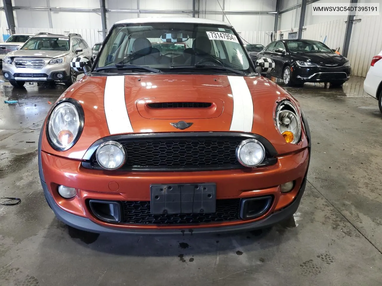 2013 Mini Cooper S VIN: WMWSV3C54DT395191 Lot: 73147954