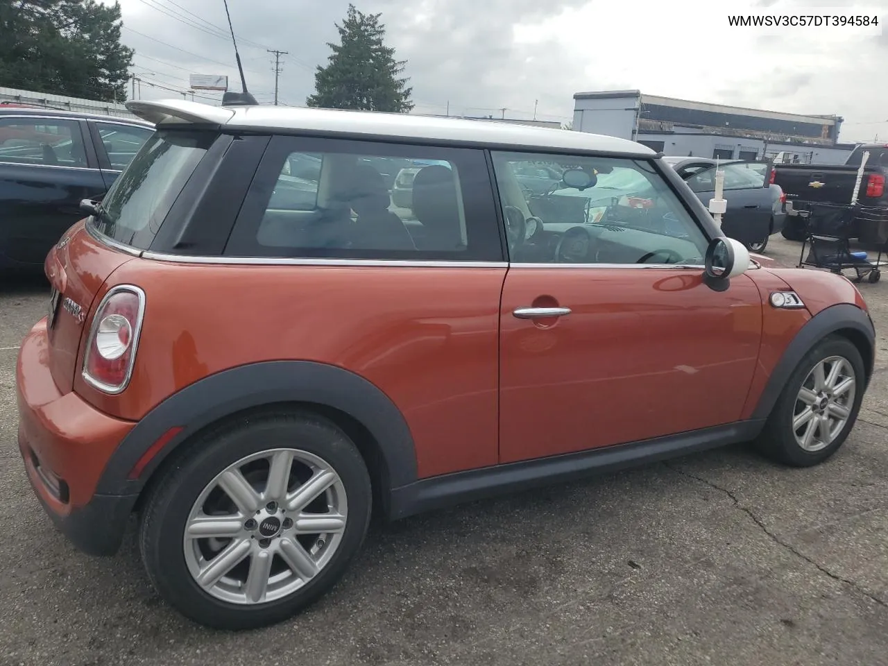 2013 Mini Cooper S VIN: WMWSV3C57DT394584 Lot: 73648724