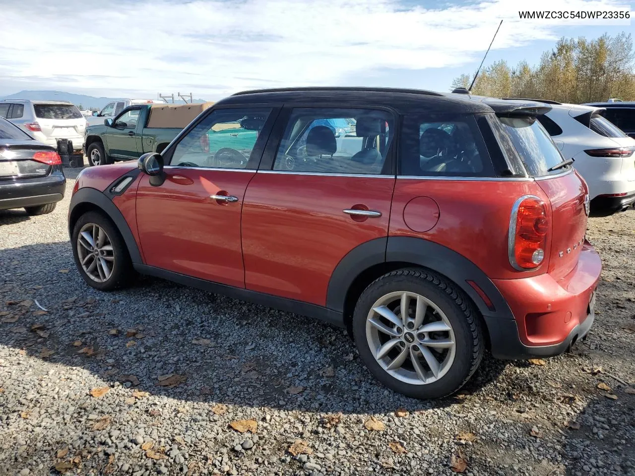 2013 Mini Cooper S Countryman VIN: WMWZC3C54DWP23356 Lot: 73843994