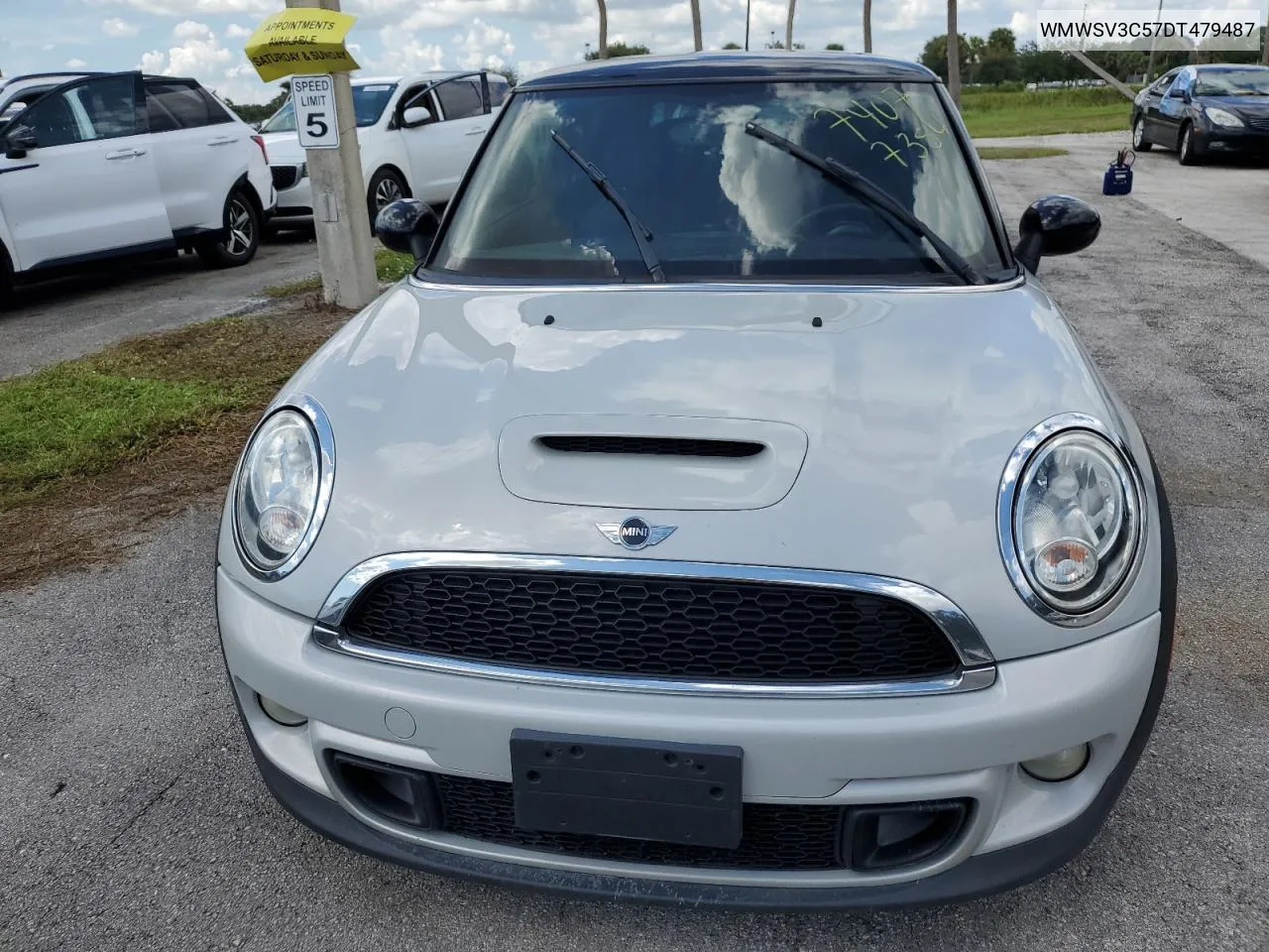 2013 Mini Cooper S VIN: WMWSV3C57DT479487 Lot: 74077354