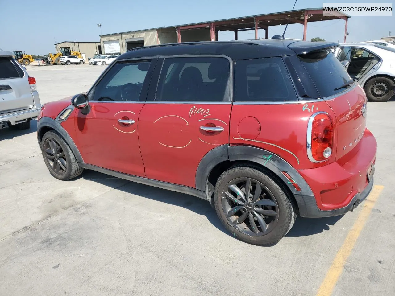 2013 Mini Cooper S Countryman VIN: WMWZC3C55DWP24970 Lot: 74332624