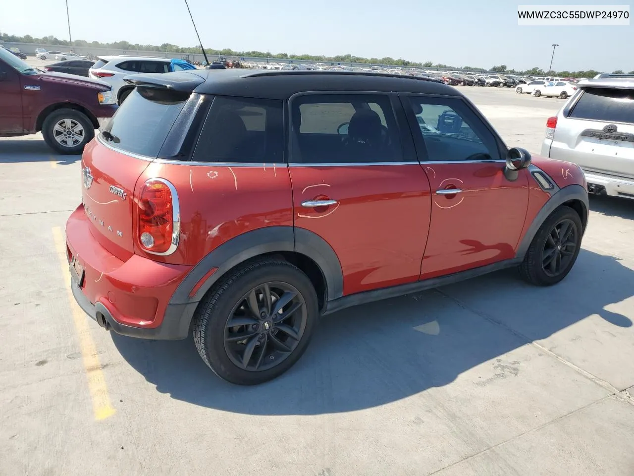 2013 Mini Cooper S Countryman VIN: WMWZC3C55DWP24970 Lot: 74332624