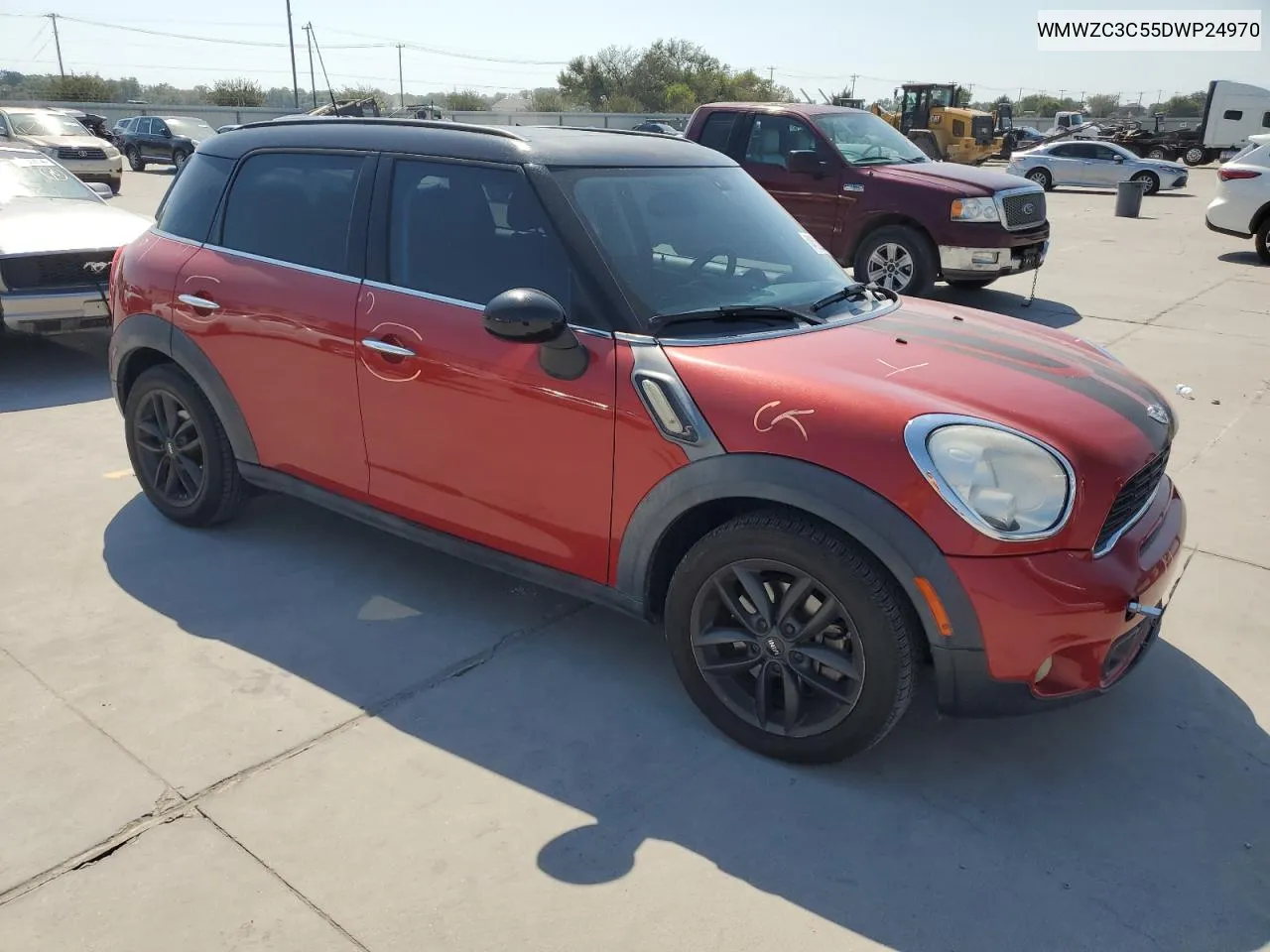 2013 Mini Cooper S Countryman VIN: WMWZC3C55DWP24970 Lot: 74332624