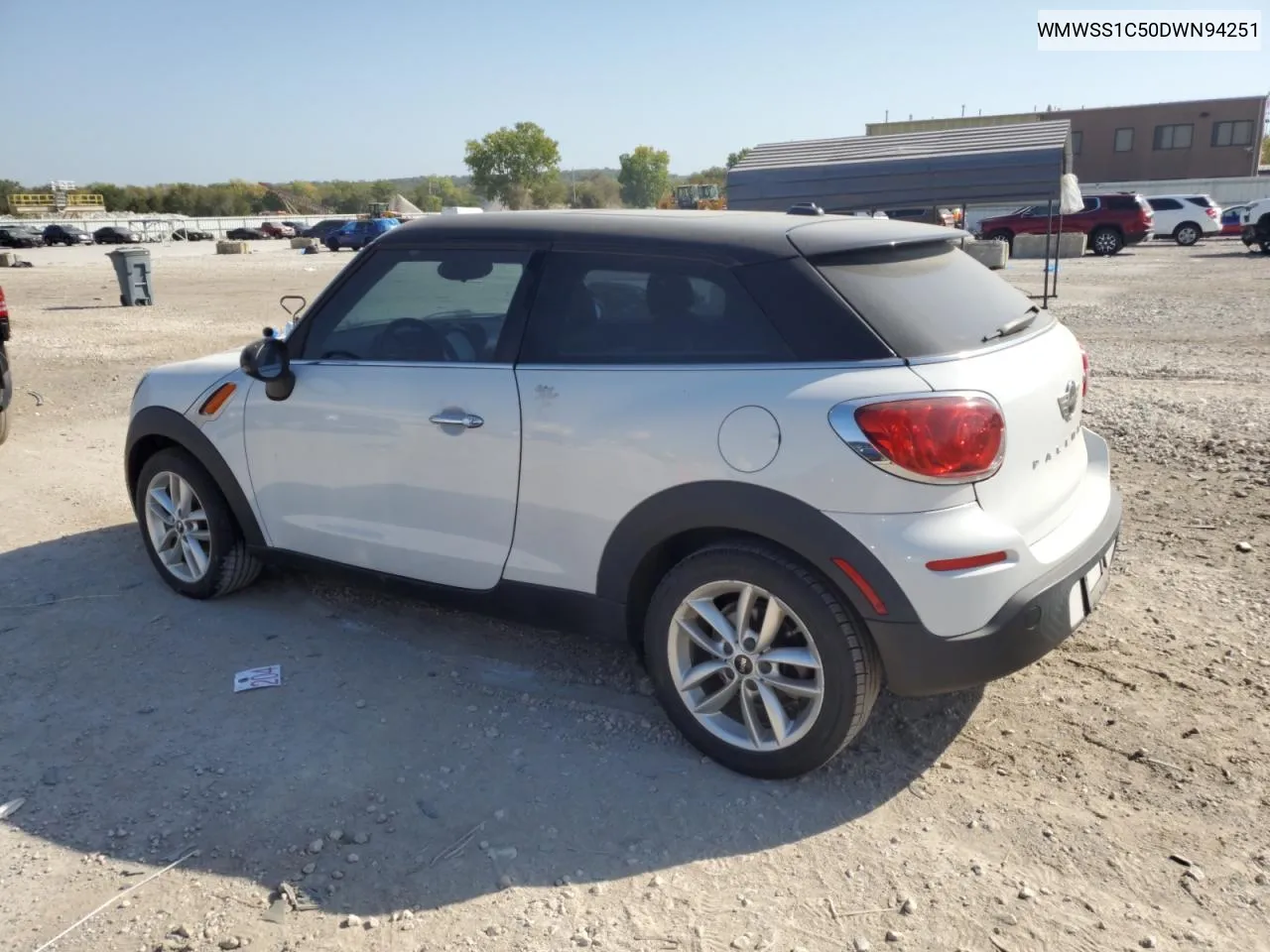 2013 Mini Cooper Paceman VIN: WMWSS1C50DWN94251 Lot: 74335264