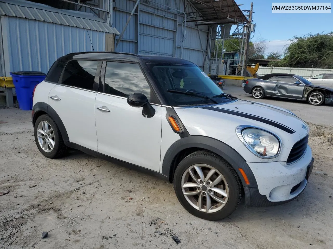 2013 Mini Cooper Countryman VIN: WMWZB3C50DWM07164 Lot: 74363634