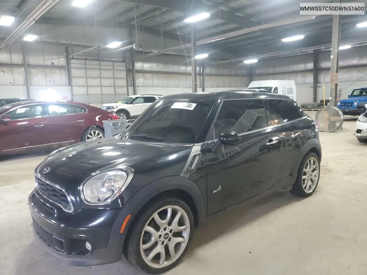 2013 Mini Cooper S Paceman VIN: WMWSS7C50DWN51600 Lot: 74390734