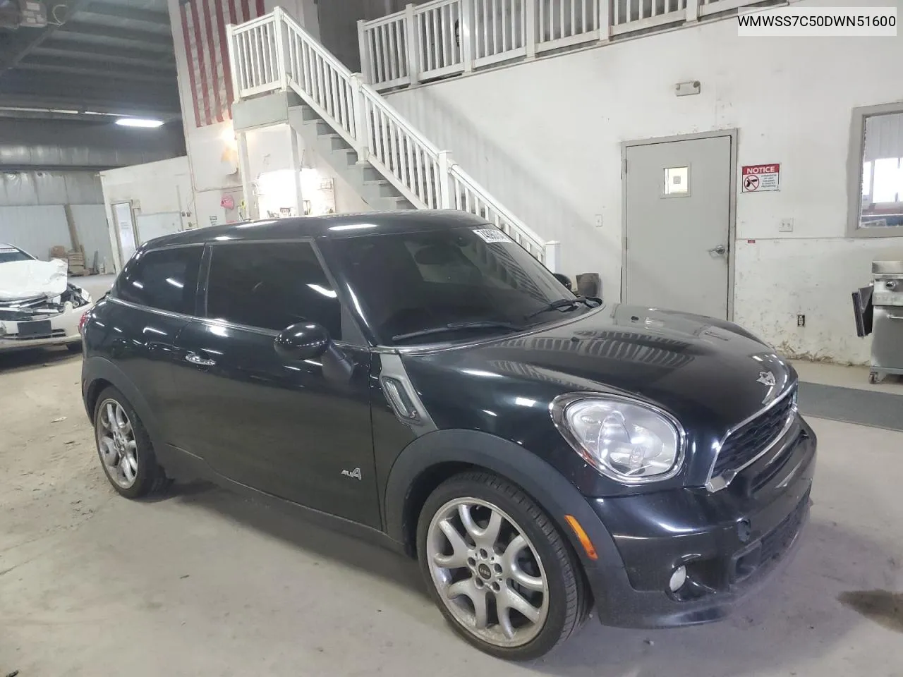 2013 Mini Cooper S Paceman VIN: WMWSS7C50DWN51600 Lot: 74390734